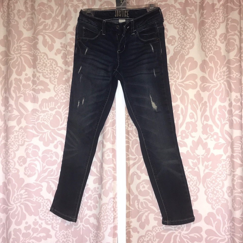 Bundle it! Super skinny distressed jeans